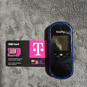 Blue Firefly Phone